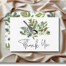 Search for winter bird cards Woodland
