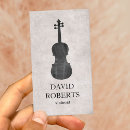 Recherche de violonistes cartes visite Professeur de musique