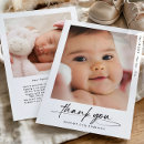 Search for newborn thank you cards Minimal