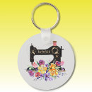 Search for seamstress keychains Vintage sewing machine