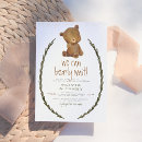 Search for cans 4x6 invitations Teddy bear