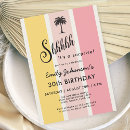Search for coastal birthday invitations Summer