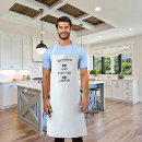 Search for bachelor party aprons Black and white