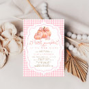 Recherche de citrouille mignon invitations Orange