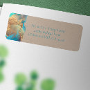 Search for golden background return address labels Modern