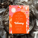 Recherche de orange et jaune invitations Aquarelle