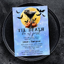 Search for til death do us bridal shower invitations For her