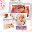 Recherche de de naissance pourpre invitations Simple