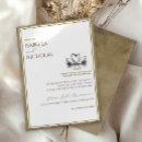 Search for swans wedding invitations Simple