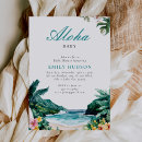 Search for hawaii baby shower invitations Aloha