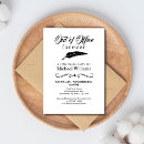 Recherche de fonction invitations Noir et blanc