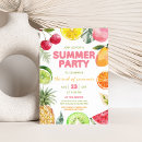 Search for end of summer invitations Pool party