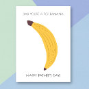 Search for funny banana cards Modern