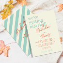 Search for pastel color wedding invitations Typography