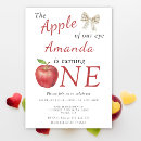 Recherche de de pomme anniversaire invitations Aquarelle