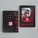 Search for double sided save the dates Qr code