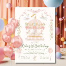 Search for merry birthday invitations Girl