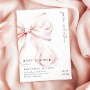 Search for blush pink baby shower invitations Modern