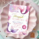 Search for little mermaid invitations Girl