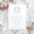 Search for watercolor crest wedding invitations Modern
