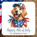 Search for patriotic dog stickers Happy 4th of july