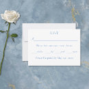 Search for couples rsvp cards White