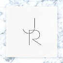 Recherche de logo mariage serviettes Noir et blanc