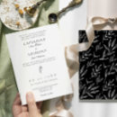 Recherche de christian marriage invitations Noir et blanc