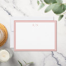 Search for pink rose note cards Simple