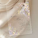 Search for acrylic baby shower invitations Garden