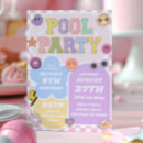 Recherche de bleu piscine invitations Pour enfants