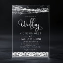 Search for elegant lace wedding invitations Traditional