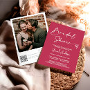 Search for modern bridal shower invitations Boho