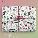 Recherche de timbres papier cadeau Timbres de noël