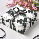 Recherche de points noirs blancs papier cadeau Friend