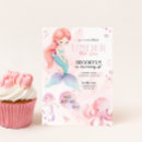 Search for mermaid scales birthday invitations Summer