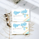 Search for baby on board enclosure cards Diaper raffle