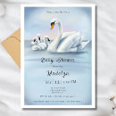 Search for swan baby shower invitations Lake