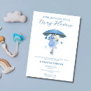 Search for april showers baby shower invitations Baby in bloom