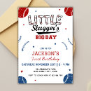 Search for little slugger invitations Baby boy