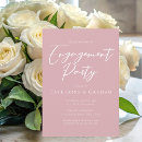Search for dusty pink engagement party invitations Blush