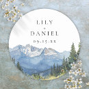 Search for bohemian wedding stickers Modern elegant