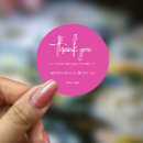 Search for fuchsia wedding stickers Minimalist