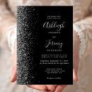Search for black and silver party invitations Trendy