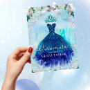 Search for gown quinceanera invitations Glitter