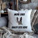 Search for dog pillows The dog sits here