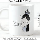 Search for queen crown mugs Humour