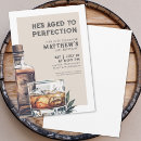 Search for alcohol party invitations Aged to perfection