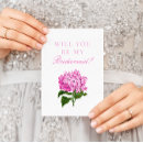 Search for hydrangea bridesmaid cards Be my bridesmaid