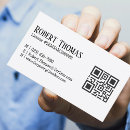 Search for license business cards Qr code